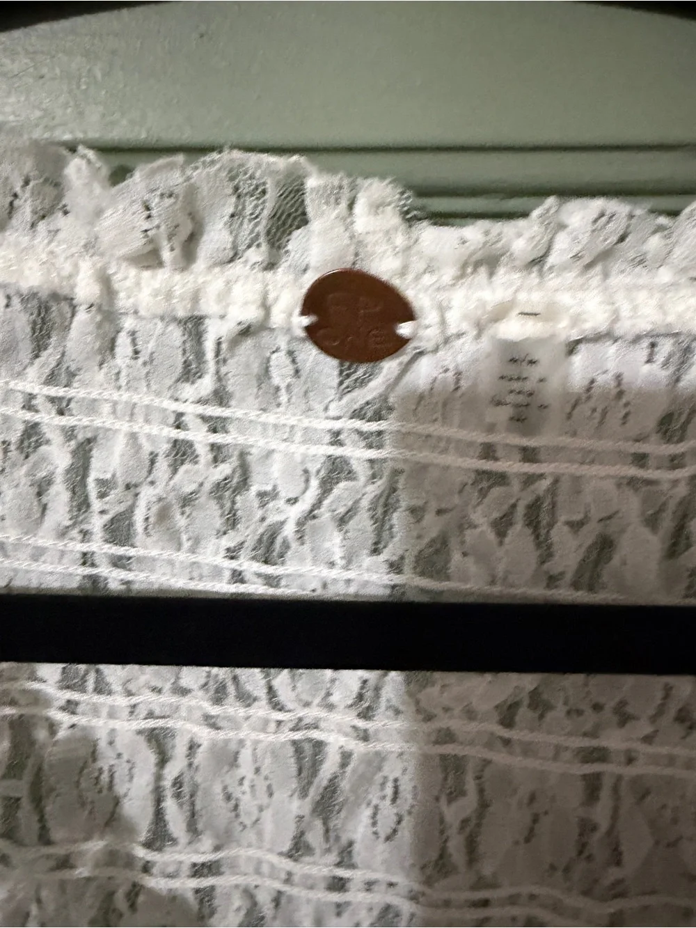 Free People sheer lace
